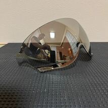 SHOEI CJ-3 ミラーシールド　ソフトスモークミラー　シルバー　中古_画像2