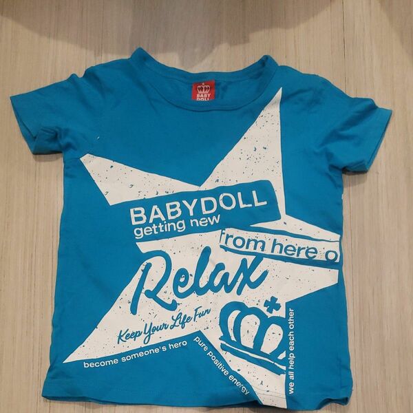 120 ベビードール　BABYDOLL Tシャツ プリント