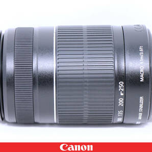 ◆極上美品◆Canon キャノン EF-S55-250mm F4-5.6 IS Ⅱ 2☆元箱 説明書付属◇高性能手ブレ補正軽量コンパクト望遠ズーム★EF-S55-250IS2の画像4