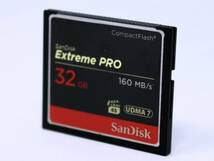 ◆◇希少美品◇CFカード　32GB☆SanDisk Extreme Pro CompactFlash 160MB/s UDMA7★コンパクトフラッシュ 極上中古美品◆SDCFXPS-032G-X46_画像5