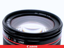 ◇美品◇Canon キャノン EF24-105mm F4L IS USM ◇フード ポーチ 保証書 箱付き★プロやハイアマチュアの要求にも応える高性能ズームレンズ_画像5