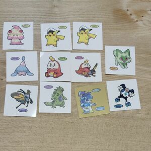 専用　 ポケモンデコキャラシール ポケモンパン ポケモンパンシール 第一パン