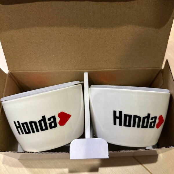 HONDAホンダ　HONDAハート　耐熱食器　蓋付き容器　蓋付き小鉢　2個入り