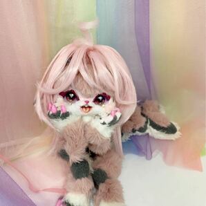 アートドール〜ケモ人〜ハンドメイドぬいぐるみ獣人猫うさぎ海老の画像2