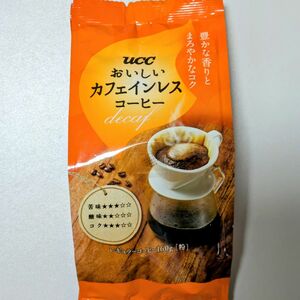 UCC おいしいカフェインレスコーヒー 160g