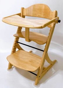  【良品】大和屋 すくすくチェア イーエス ES テーブル&ガード付き 椅子 ベビー