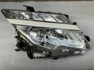 エルグランド E52 右ヘッドライト 中期 後期 LED 純正 KOITO 100-23674 ジャンク品