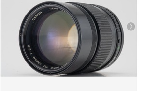 CANON LENS FD 135mm 1:2.8 レンズ　中古　動作OK　送料無料