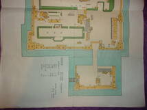 古地図「廣島城本丸図（53.5×39cm）そんなに古い物では有りません」_画像3