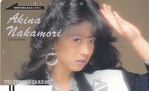 ■H11 中森明菜 テレカ 3