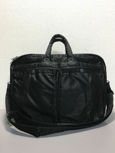 吉田カバン PORTER TANKER ポーター タンカー 2WAY ブリーフバッグ ビジネスバッグ ブラック