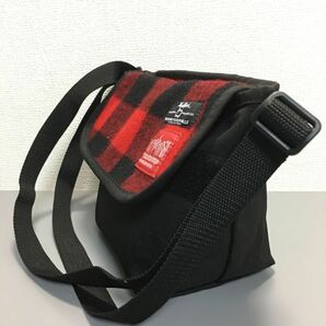 Manhattan Portage×WOOLRICH マンハッタンポーテージ×ウールリッチ チェック柄 ショルダーバッグの画像3