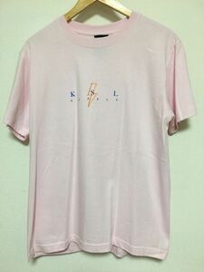 KSL SUPPLY プリント柄 Tシャツ ピンク M