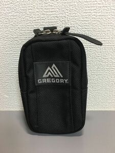 GREGORY グレゴリー ナイロン ポーチ 小物入れ ブラック