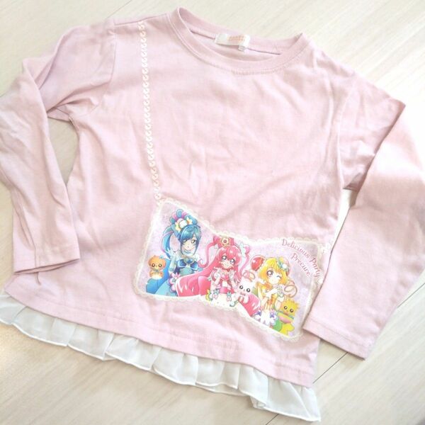 デリシャスパーティプリキュア110 長袖Tシャツ ロンT こども服