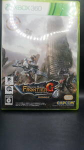 ★★★XBOX360『委託品』　【モンスターハンターフロンティアG6　プレミアムパッケージ/MONSTER HUNTER FRONTIER G6　煙草臭あり】★★★