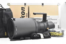 ★ケース付き美品★ Nikon ニコン AF-S 500mm F4G ED VR 望遠レンズ (t7200)_画像1