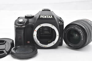 PENTAX ペンタックス K-m ボディ★ smc PENTAX-DA L 18-55mm F3.5-5.6 AL レンズ (t7221)