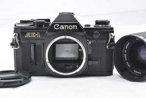 【訳あり】CANON キャノン AE-1 一眼フィルムカメラ ★ New FD 35-70mm F4 レンズ (t7237)