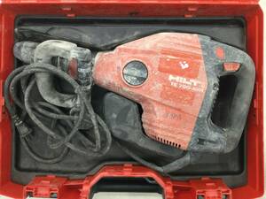 【中古品 現状販売】 HILTI ヒルティ 電動コンクリートブレーカーTE700-AVR 100V ITQ9UVE4J64Y