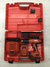 【中古品 現状販売 動作不安定】 HILTI 充電式 ドリルドライバーセット SFH 22-A ITV1UZ3J4ZP4_画像1