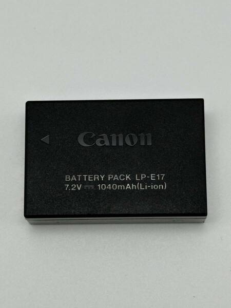 Canon キャノン バッテリーパック LP-E17