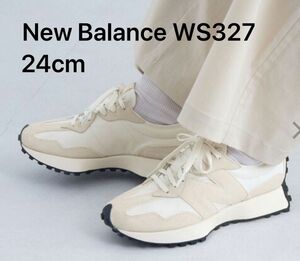 新品未使用　green label relaxing 完売品 ニューバランス 24cm New Balance WS327 MF 