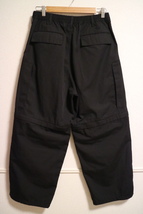 GU UNDERCOVER 24ss DETACHABLE HELICOPTER CREW PANTS ジーユー アンダーカバー 2way ヘリクルーパンツ カーゴ ブラック UC_画像2