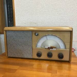  vacuum tube radio FLIP SUPER REDIO pattern number unknown AM used operation goods 