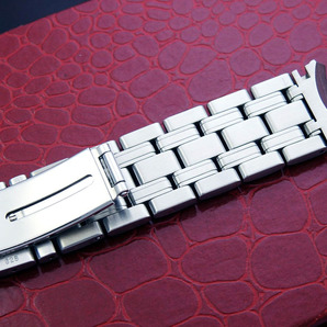 OMEGA オメガ 120 Steel スチール Bracelet ブレスレット(美品)、ラグ 幅18mmの画像10