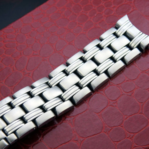 OMEGA オメガ 120 Steel スチール Bracelet ブレスレット(美品)、ラグ 幅18mmの画像6