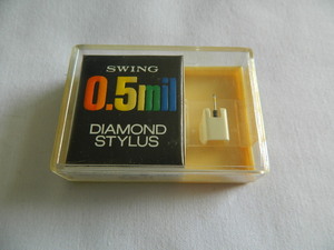 ☆0119☆【未使用品】SWING 0.5mil DIAMOND STYLUS 三菱I M-3D-29 レコード針 交換針