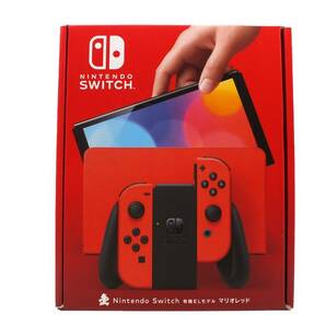 【新品/未使用】 Nintendo Switch（有機ELモデル） マリオレッド の画像1