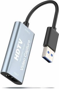 キャプチャーボード USB3.0 ＆ HDMI 変換アダプタ HD画質録画