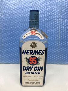 HERMES DRY GIN PURE HIGH QUALITY KOTOBUKIYA LIMITED サントリー 寿屋 720ml 47.5% 古酒 未開栓ですが、長期保管により蒸発 液面低下