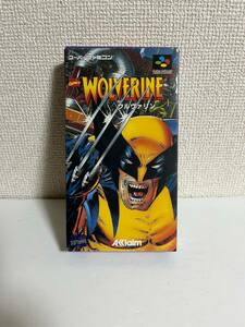 動作確認済　スーパーファミコン 　ウルヴァリン　WOLVERINE