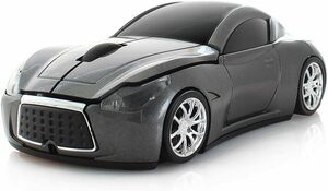 RUUNNER かっこいい小型くるまマウス ワイヤレスマウス 無線マウス クール 車型 スポーツカー コンパクト 光学式コードレス