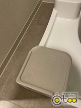 【大阪】テクノテック製 洗濯機パン(防水パン)/かさ上げタイプ/2022年製/モデルルーム展示設置品【HBO18】_画像2