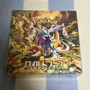 新品未開封 ポケモンカードゲーム 拡張パック ワイルドフォース 1BOX シュリンクありの画像1