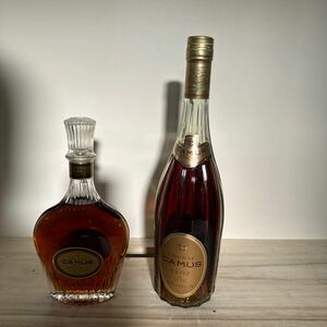 【古酒未開封】2本セット カミュ VSOP & reserve ブランデー CAMUS Napoleon COGNAC 700ml&350ml/40% K0415-04