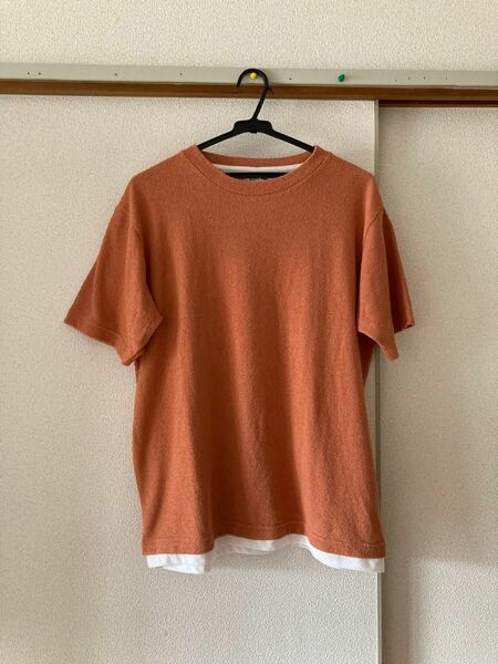 GLOBAL WORK メンズ半袖カットソー　Tシャツ　Lサイズ