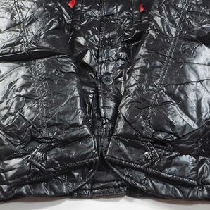 タグ付き未使用品 エドハーディー Ed Hardy 中綿入りジャケット ブラック 刺繍ビッグロゴ スカル メンズXLサイズの画像5