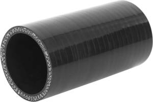 ブラック uxcell シリコンホース シリコンパイプ ラジエーターホース 内径45mm 長さ10cm エキゾーストホース 排気ホ