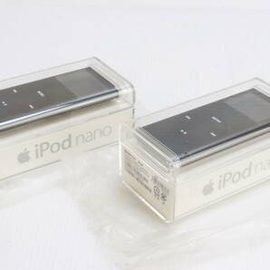 1円～★未開封・未使用品★Apple アップル iPod nano MA497J/A ブラック A1199 8GB まとめて2点セット まとめ売り 正規品 S143の画像2