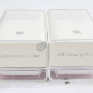 1円～★未開封・未使用品★Apple アップル iPod nano MA489J/A ピンク A1199 4GB まとめて2点セット まとめ売り 正規品 S144の画像4