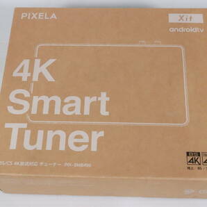 1円～★未開封・未使用品★PIXELA 4K スマートチューナー android TV BS/CS放送対応 PIX-SMB400 ピクセラ S205の画像1