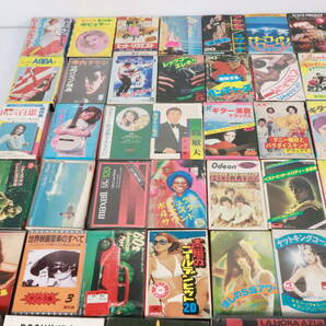 1円～★未検品★カセットテープ VHS まとめて71点セット レア 加山雄三 ビートルズ ベンチャーズ 他 大量 S276の画像7