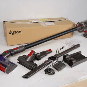 1円～★簡易動作確認済★Dyson Cyclone V10 Fluffy SV12 FF LF ダイソン 掃除機 コードレスクリーナー 家電 スティッククリーナー S332の画像1