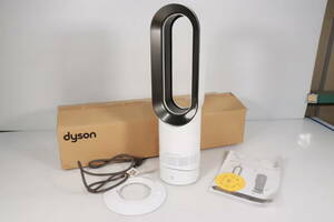 1 jpy ~* simple operation verification settled *Dyson Dyson AM09 ceramic fan heater heating electrical appliances consumer electronics white hot & cool hot&cool S335