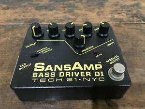 TECH21 SansAmp BASS DRIVER DI 初期型